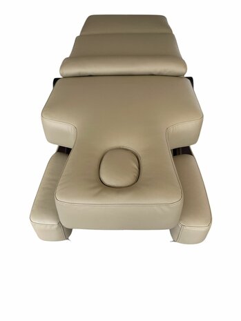 Swan SPA Stoel "EMMA" behandelstoel 4 motorig - Taupe - Verwarming - Geheugen