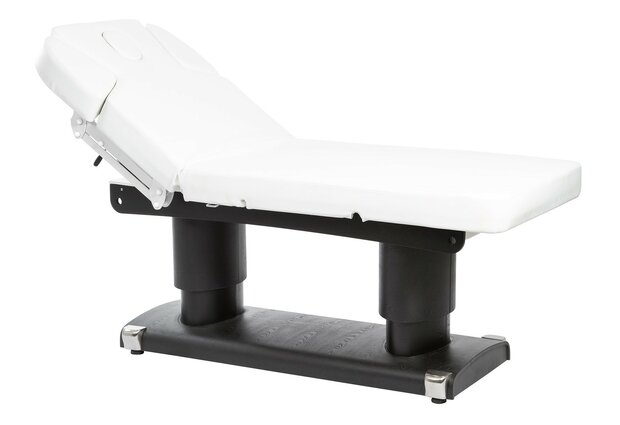  Swan Behandelbank Spa Star wit 4-motorig met memory-stand