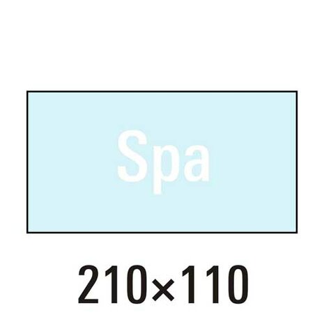 Medixwell handdoek Spa 210 x 110 cm 1 st.