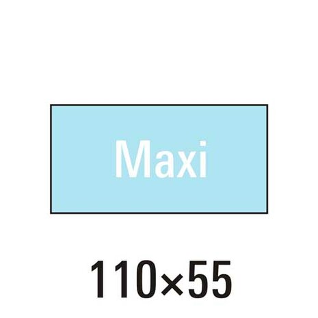 Medixwell handdoek Maxi 115 x 50 cm 2 st.