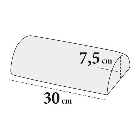 Medixwell manicure kussen WIT 7,5 cm x 30 cm