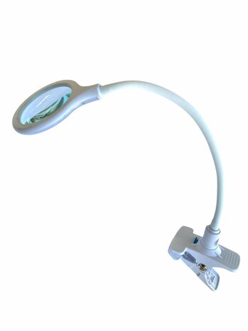 Loupelamp AMBULANT | LED 3 diopter | Met klem | Dimbaar