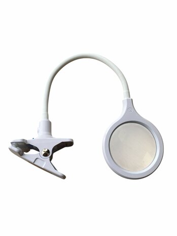 Loupelamp AMBULANT | LED 3 diopter | Met klem | Dimbaar