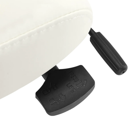 Pedicure Tabouret Azzurro met borst steun | WIT