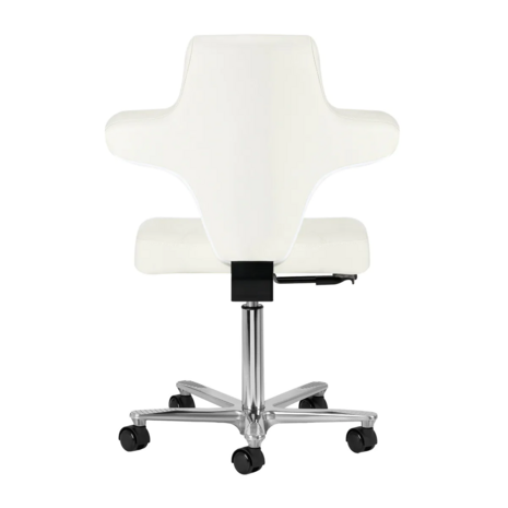 Pedicure Tabouret Azzurro met borst steun | WIT