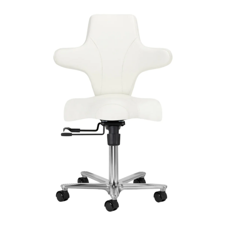 Pedicure Tabouret Azzurro met borst steun | WIT