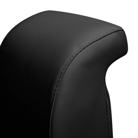 GIOVANNI Tabouret 1005 | Vierkant kussen | ZWART