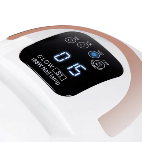GLOW Nagellamp | UV Dual LED S1 | 168W Rose gold