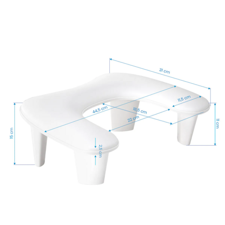 Momo Manicure armkussen - Ergonomische u-form