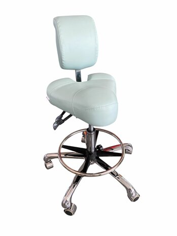 Tabouret Voetring | Zadelkruk voetsteun | Chrome