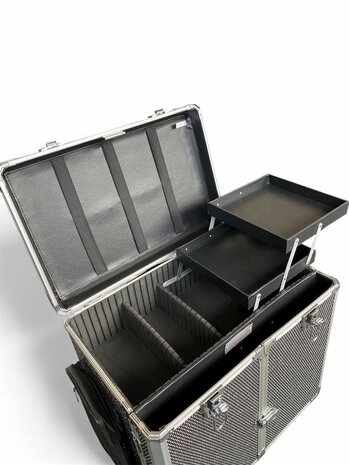 Pedicurekoffer Zwart-Bling 