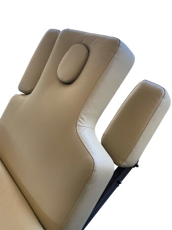 Swan SPA Stoel "EMMA" behandelstoel 4 motorig - Taupe - Verwarming - Geheugen - DEMO