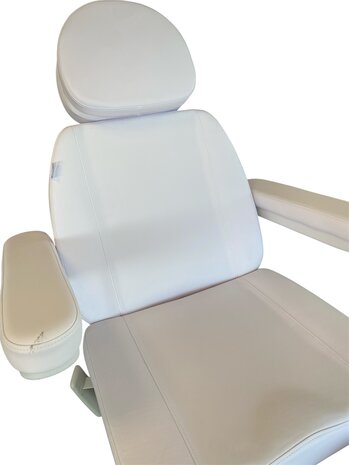 SILLON PEDICURE Behandelstoel Classic - 3 motoren - Wit - DEMO