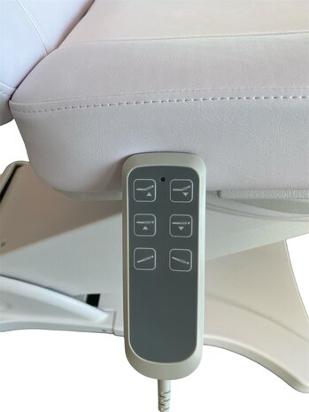 SILLON PEDICURE Behandelstoel Classic - 3 motoren - Wit - DEMO