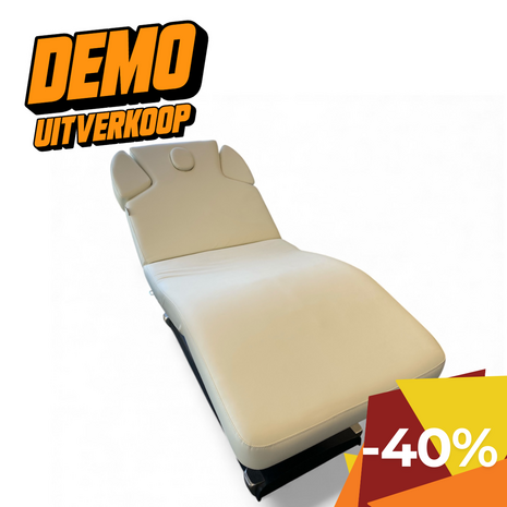  Swan Behandelbank Spa Star wit 4-motorig met memory-stand - DEMO