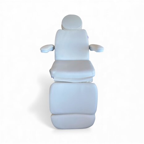 Swan Behandelstoel ANNA - Basic Star WIT, 3 motoren (Rug,kantel, hoog laag) been hydraulisch, op 2 wielen, 1 jaar garantie + 3 jaar op motoren.