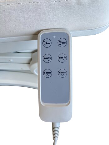  Swan Behandelstoel ANNA - Basic Star WIT, 3 motoren DEMO Model