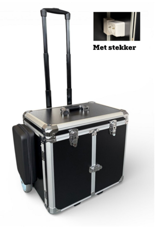   PodoStar - Pedicure koffer MEDI prof - Zwart