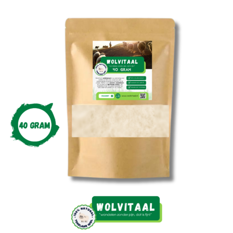 Wolvitaal Antidrukwol 40 gram