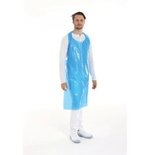 Plastic Schorten pak 100 stuks Blauw verschillende kleuren