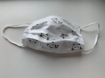 Mondmaskers KIDS met bacteriefilter 3 laags doos 50 stuks