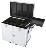 Pedicurekoffer Zilver/grijs