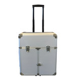Pedicurekoffer Deluxe Zilver groot