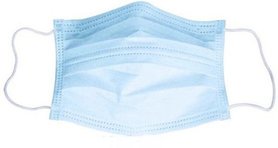  Chloë Mondmasker 3 laags Type l blauw 50 stuks 