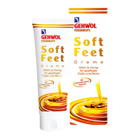 Gehwol Fusskraft Soft Feet Crème honing en melk 75 ml