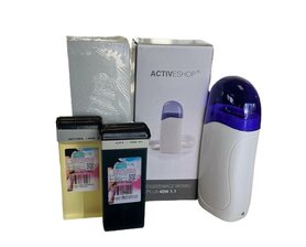   Harsset UNO met 1 harsverwarmer, 2 patronen, pakje harsstrips.