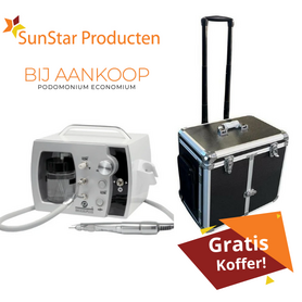 Podomonium Ecomonium PLUS - ACTIE Gratis Pedicurekoffer (Zwart Legende)