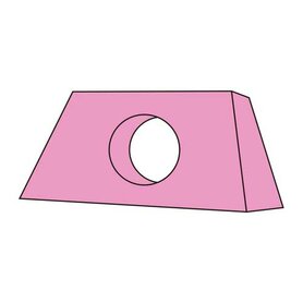 Medixwell hoofdkussen hoes met gat MAXI