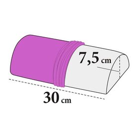 Medixwell manicure kussen HOES 7,5 cm x 30 cm