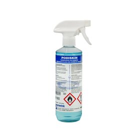 Reymerink Podiskin SPRAY 500 ml huiddesinfectiemiddel met terugvettende werking 14422N