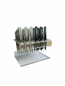 Pincet Cadeauset Display theTWEEZER ZWART/ZILVER 24 stuks. Van €37.95 voor €24.95
