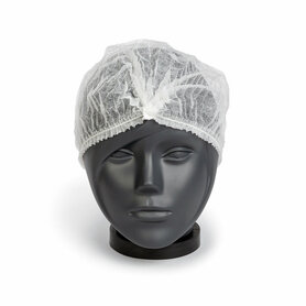 Haarkapje - Haarnetje - Mutsen WIT - 3 zakken VOORDEEL!