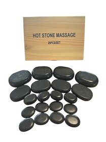 Hotstone stenen 20 stuks diverse maten